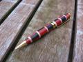 Bloodwood and Blackwood Gold Designer Style Pen