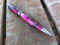 Acrylic "Magenta Bliss" Black Titanium European