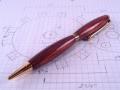 Gold Slim Line Cocobolo