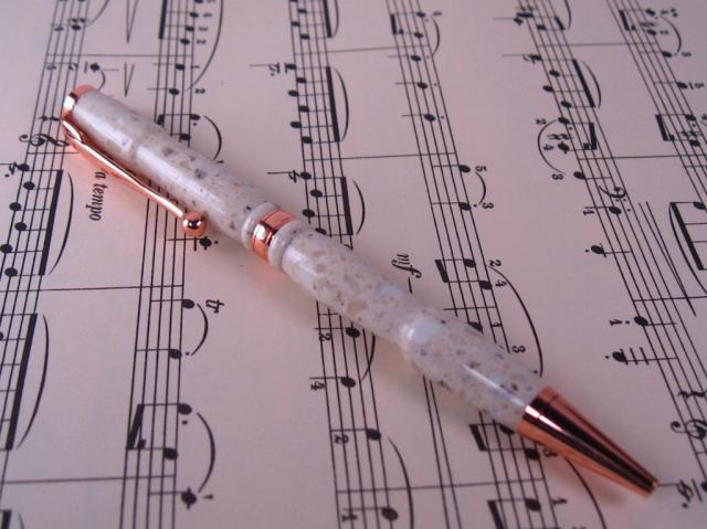 Corian Copper Fun Line Ballpoint Twist