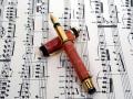 Capri 24kt Gold Fountain Pen with Madrone Burl