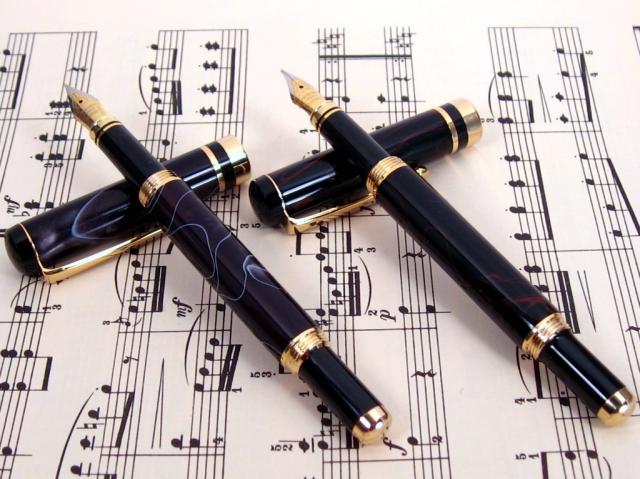 Double Acrylic Fountain Pen Set