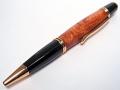 Maple Burl Wallstreet II Ballpoint with Chrome fittings