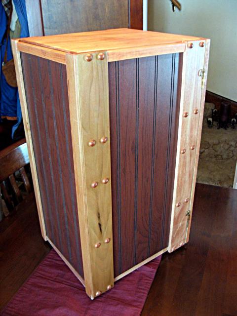 Cabinet back view