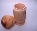 Applewood lidded box