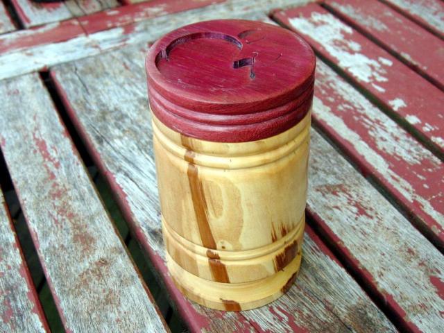 Applewood with Purpleheart