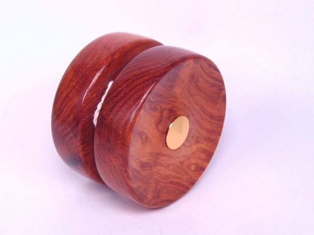 Honduran Rosewood and Gold Yo Yo