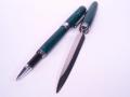 Tru-Stone Malachite Pen and Letter Opener