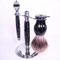 Acrylic Shaving Set