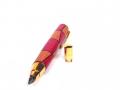 Artist Sketch Pencil with Gold Plating and Purpleheart/Red Oak Segment